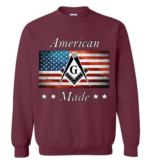 American Made Masonic Sweatshirt USA