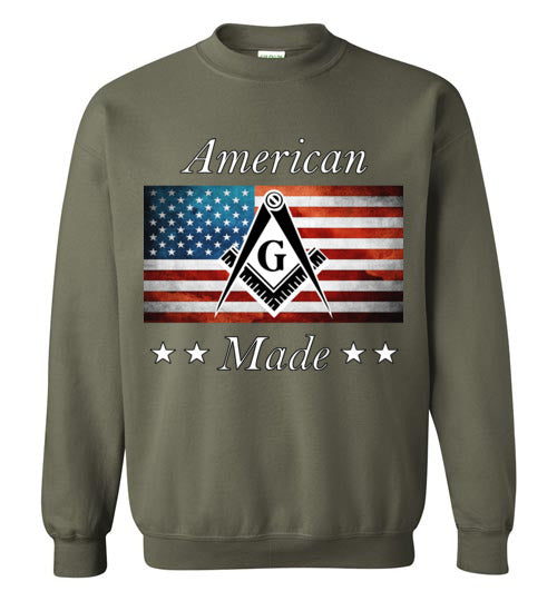 American Made Masonic Sweatshirt USA