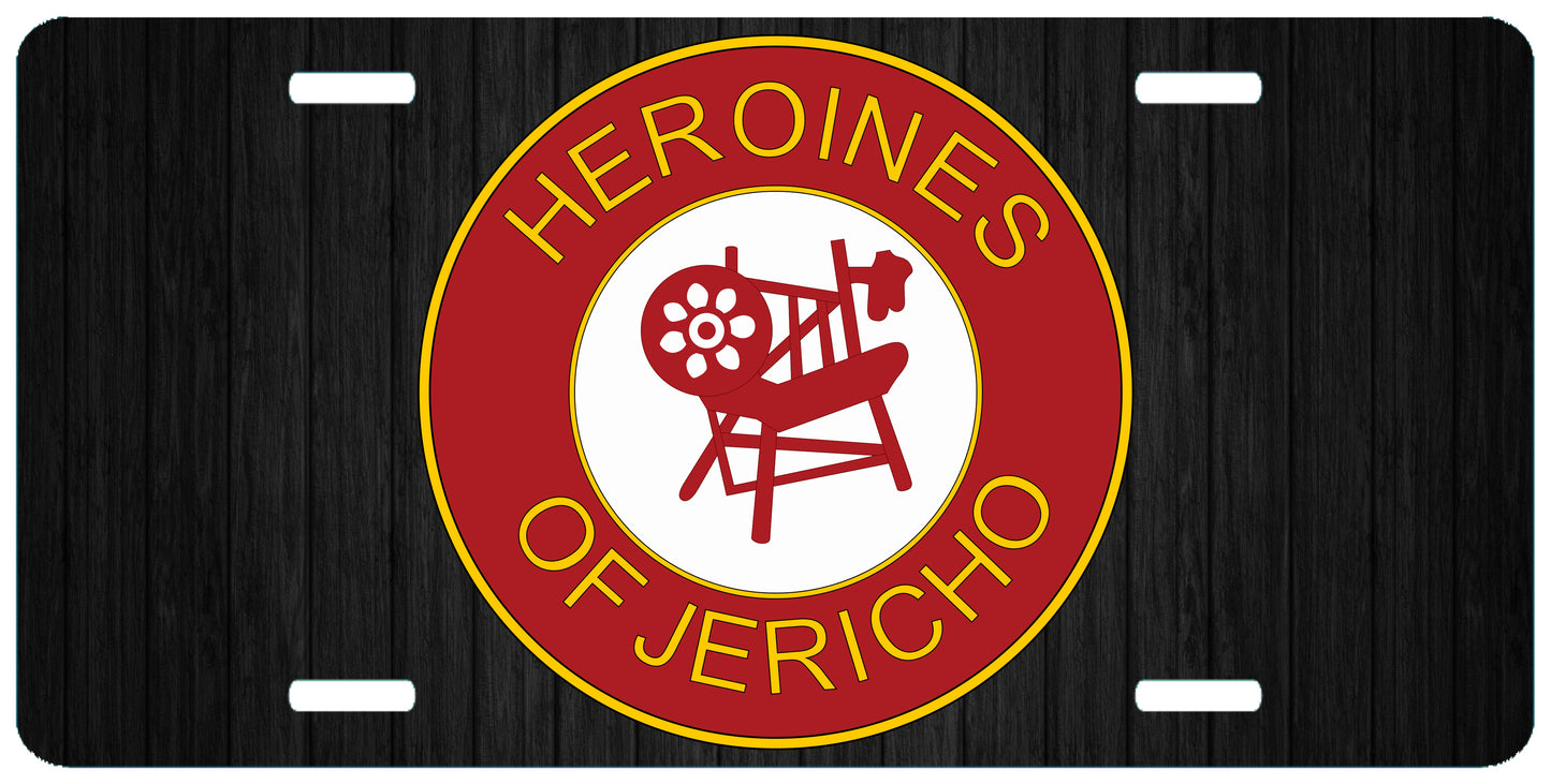 Heroines of Jericho License Plate OES