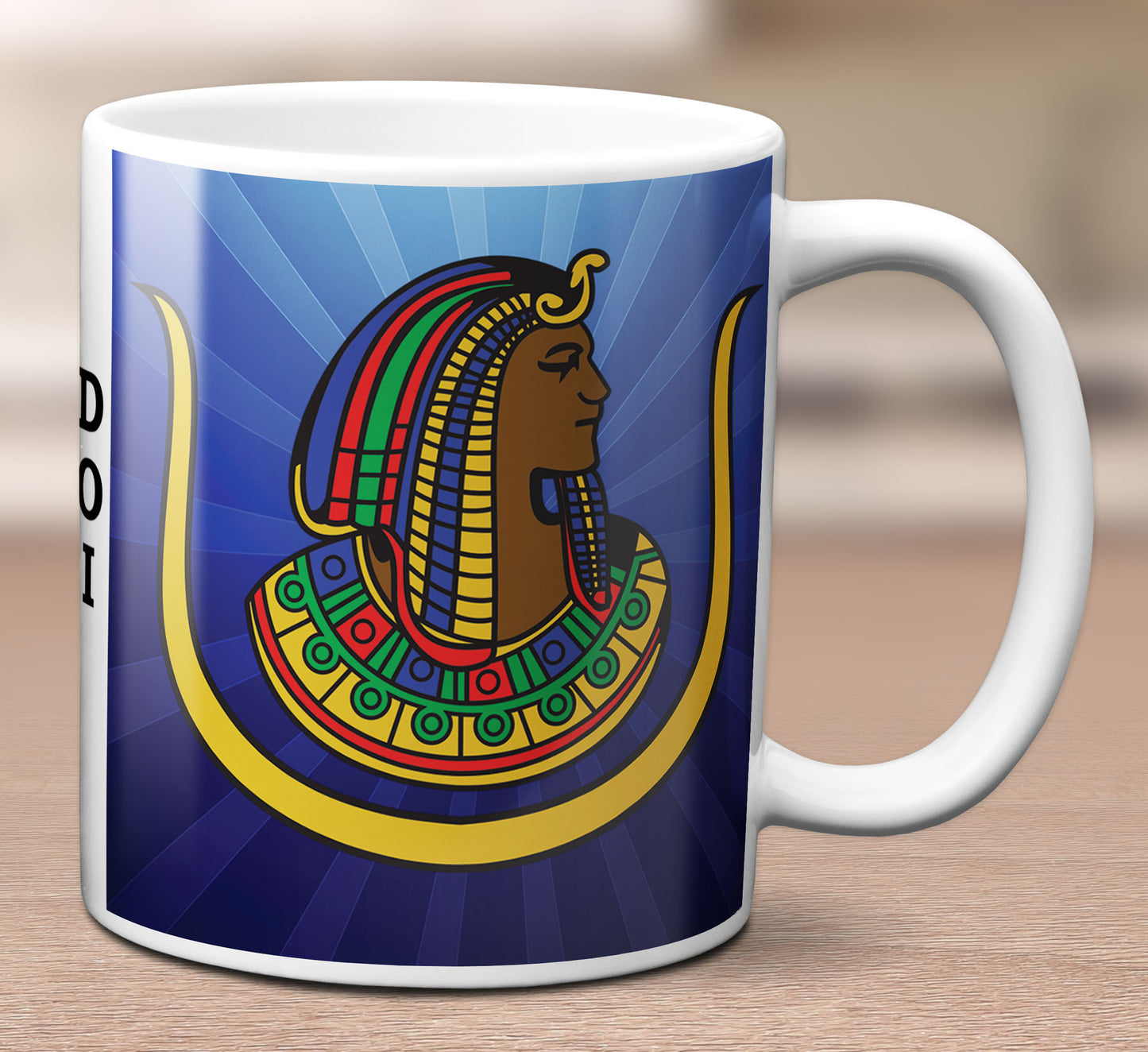 OES DOI Split Mug 11 oz Order Eastern Star Daughters of Isis Drinkware