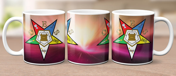 Bright Order of The Eastern Star Mug 11 oz OES