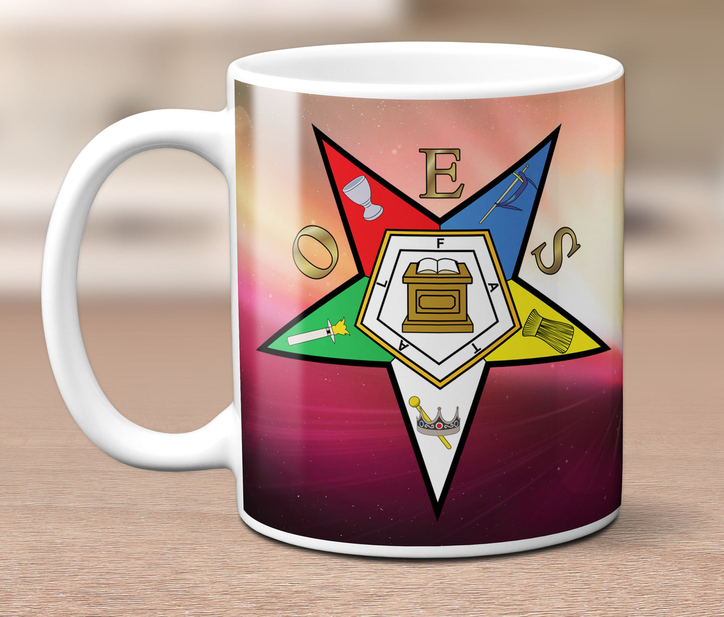 Bright Order of The Eastern Star Mug 11 oz OES