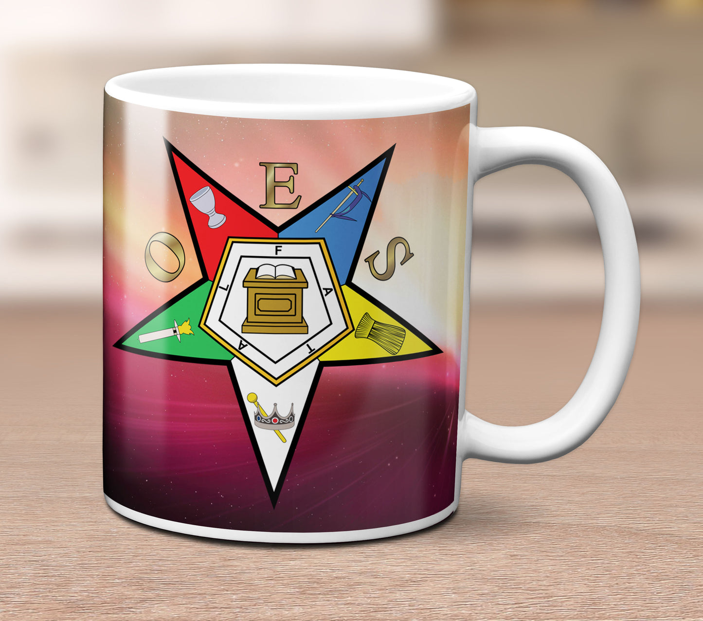 Bright Order of The Eastern Star Mug 11 oz OES