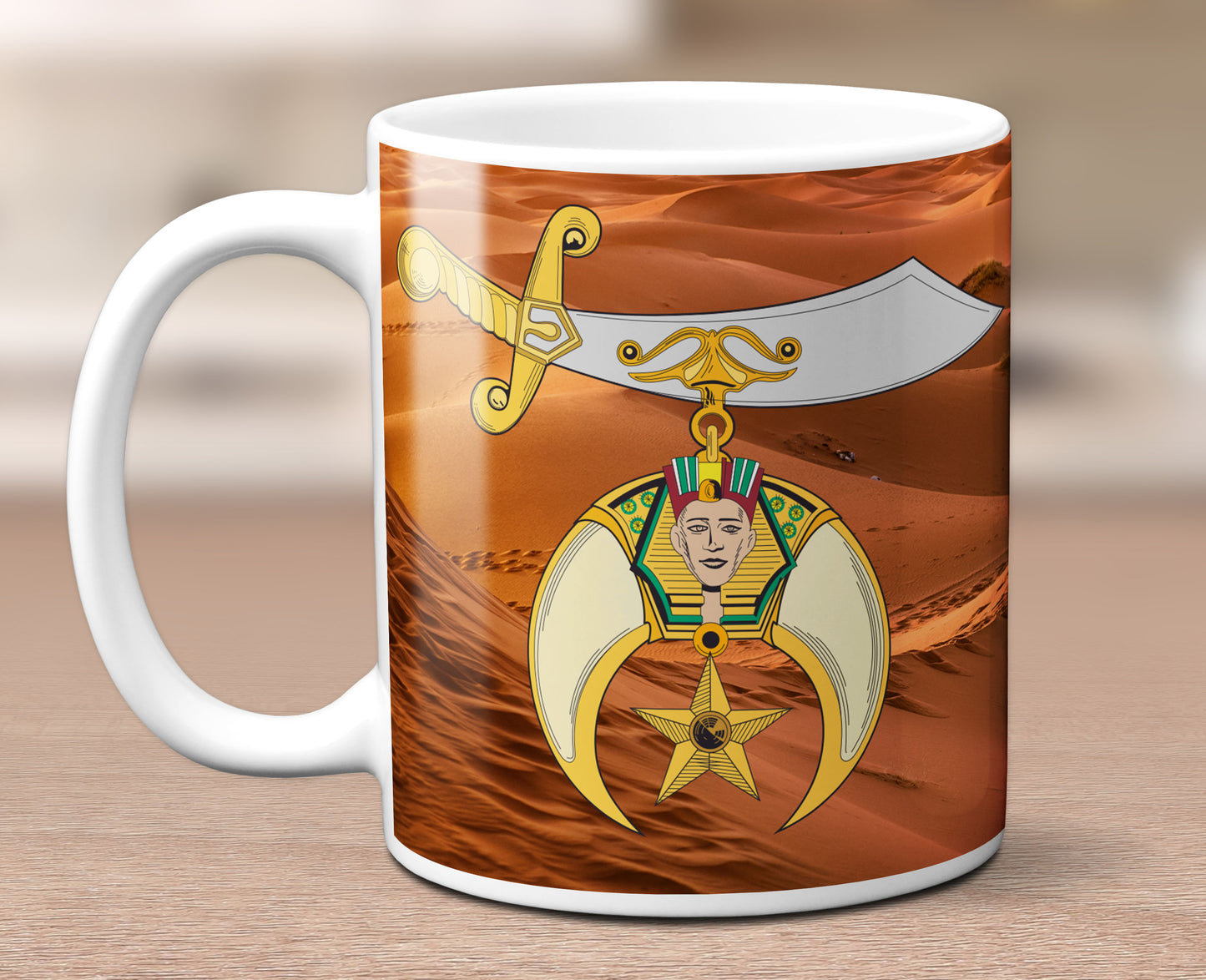 Shriner Desert Mug 11 oz Noble Shrine