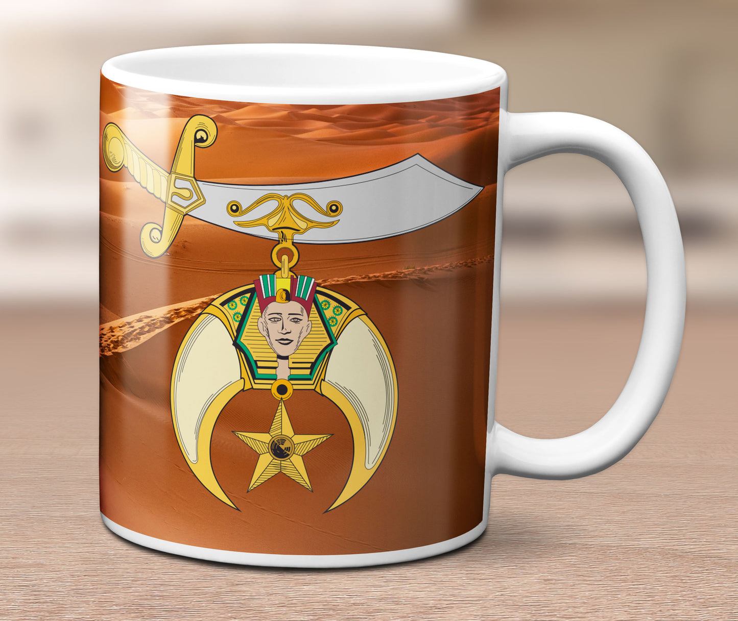 Shriner Desert Mug 11 oz Noble Shrine