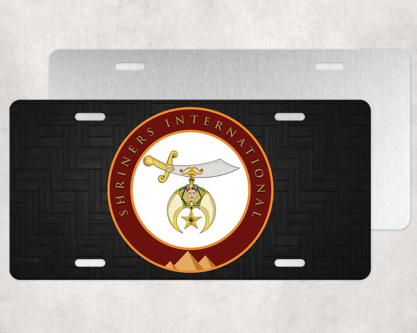 Shriners International License Plate Tag