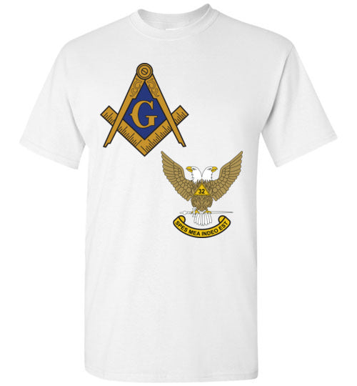 Mason Scottish Rite 32nd Degree Split T-Shirt WU