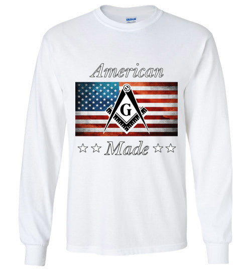 American Made Masonic Long Sleeve Shirt