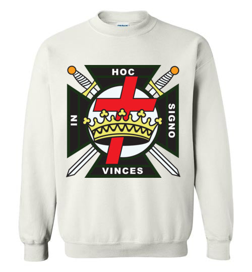 Knights Templar Green Sweatshirt