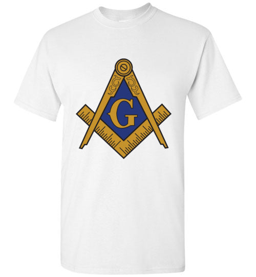 Master Mason Blue Gold T Shirt