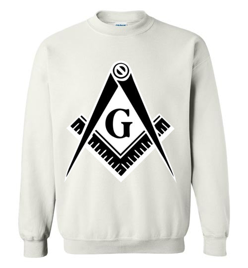 Master Mason Black White Sweatshirt