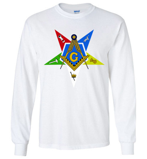 Worthy Patron Long Sleeve Shirt OES Masonic Tee