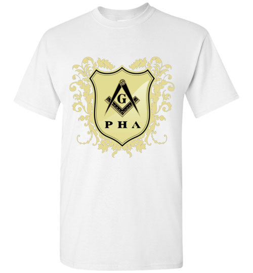 PHA Crest T Shirt Prince Hall Tee