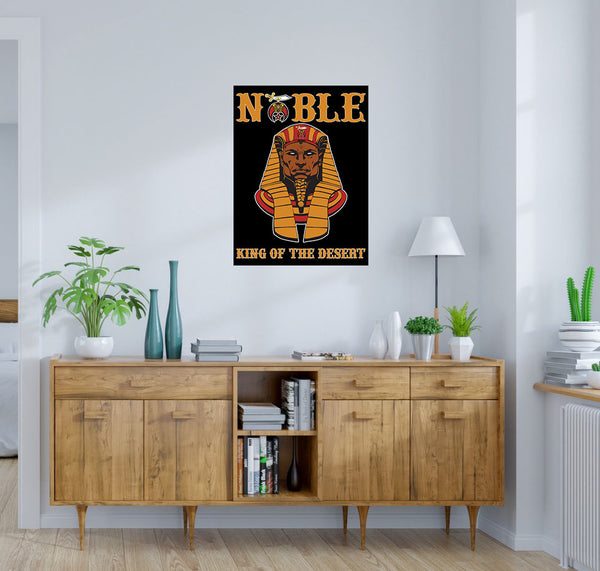 Noble King of the Desert Poster 18 x 24 Shriner